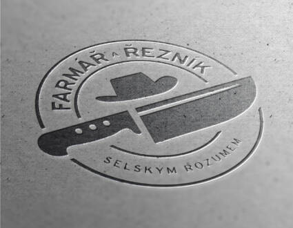 Logo značky Farmář Řezník